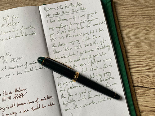 Testing the 3776 in my notebook