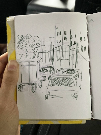 Traffic sketch