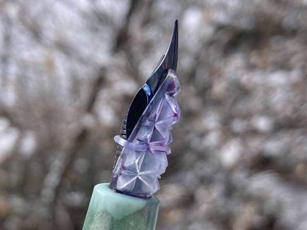 Close-up of the ink reservoir